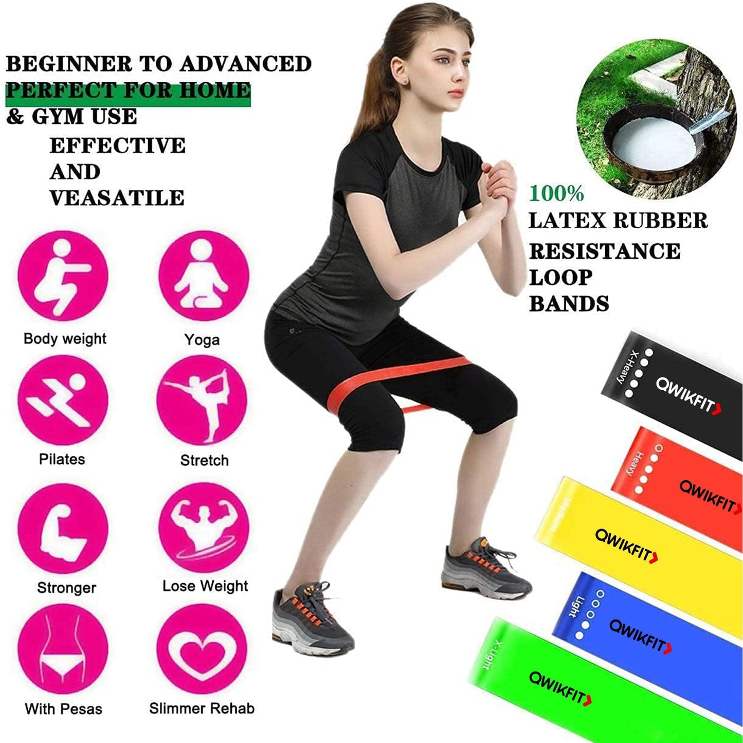 Resistance Bands 5 Sets